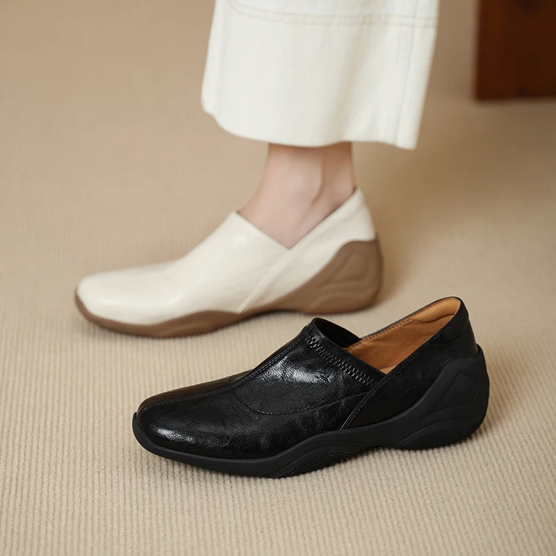 

AIYUQI 2026 New Women's Loafers Anti-slip Slip-on Women Shoes Comfortable Spring and Autumn sneakers Shoes for Women