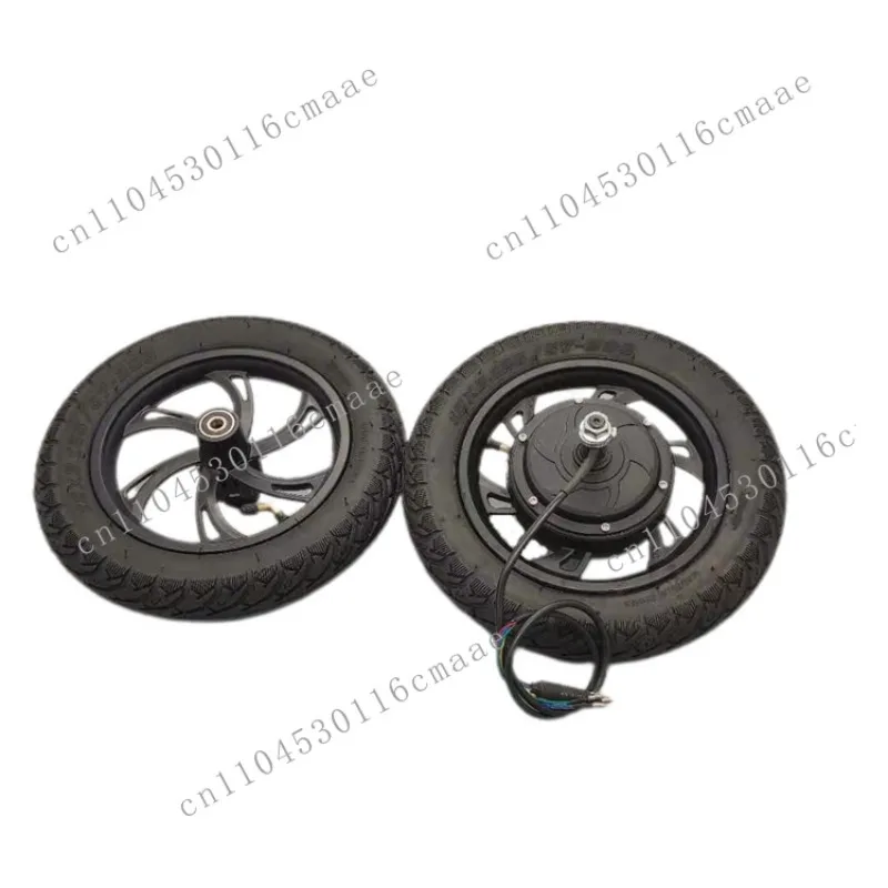 

12 Inch 24V36v48V 500w Gearless Brushless Hub Motor Electric Bicycle Conversion Kit Electric Scooter Motor Kit