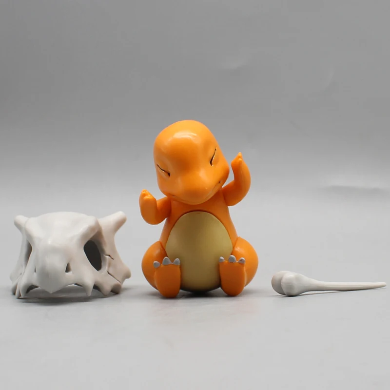 10cm Pokemon Figure Maga Charizard Charmander Gardevoir Lapras Growlithe Figure Cute Collection Pvc Model Statue Doll Toys Gift