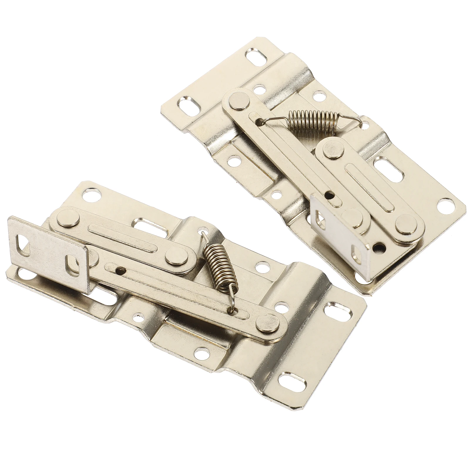 

2pcs 45 Degree Iron Pivot Hinges Rust-Proof Durable Hidden Cabinet Hinges For Sink Base Tip-Out Trays Easy Install Corner