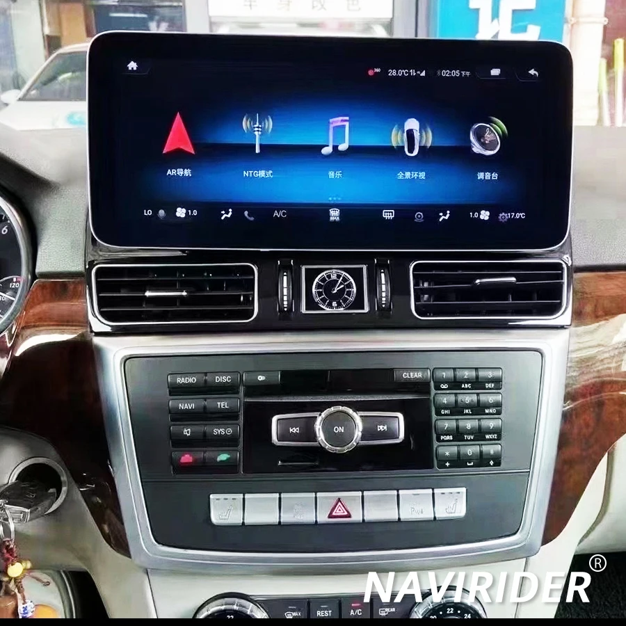 

12,3-дюймовый Android 14, беспроводной CarPlay радио для Mercedes Benz GLE W167, автомобильный мультимедийный видеоплеер, стереонавигация, GPS-экран