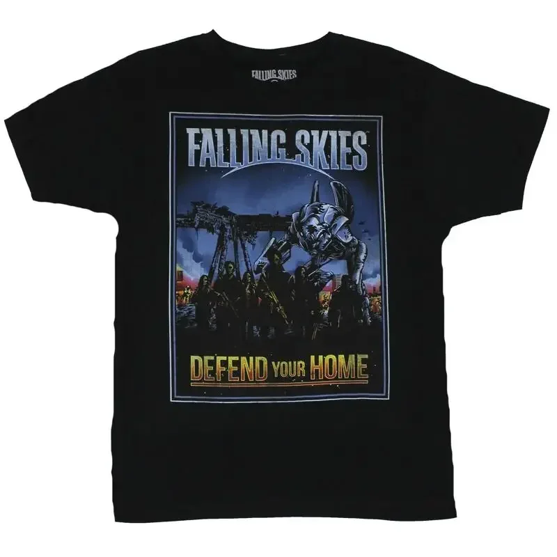Falling Skies Adult New T Shirt Defend Your Homeland Battle Ready Humans Pic