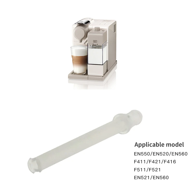 

Coffee Machine straw Accessories For Nespresso DeLonghi Capsule Coffee Maker F521 F421 EN560 Milk Tank Components Part