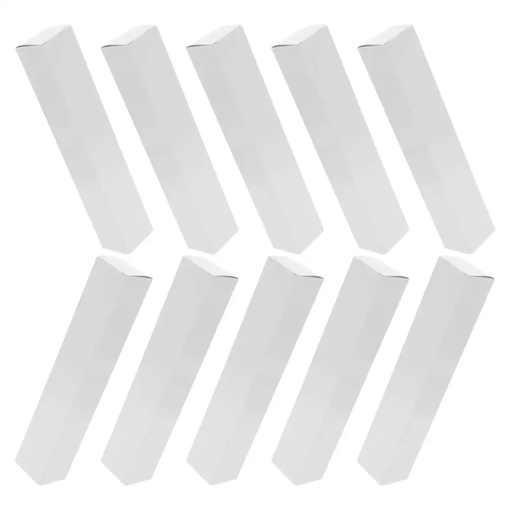 

10 Pcs Folding Packaging Box DIY Hand Holders Containers Portable Paper Fan Storage Boxes Foldable Fan Container