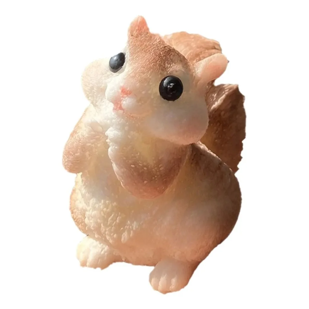 Cute Stress Relief Squirrel Kneading Toys Anxiety Relaxation Soft Decompressing Toy Funny Gift Slow Rebound Relief Relax Toys