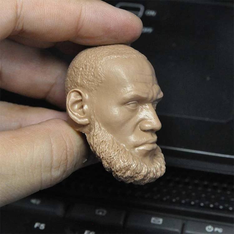 1/6 Die Cast Resin Picture Model Assembly Kit James Head Sculpting (55mm) Unpainted Free Shipping