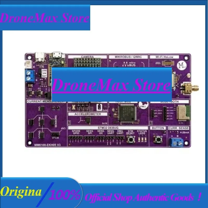 DroMaMorse Micro MM6108-EKH05-05US WiFi / 802.11 Development Tools Wi-Fi HaLow IoT Development Board