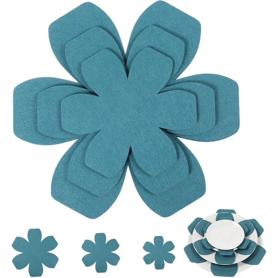 

Pot and Pan Protectors Set 6Pack in 3 Sizes Felt Pan Protectors for Stacking NonSlip Felt Pan Cookware Separators Blue Pot Prot