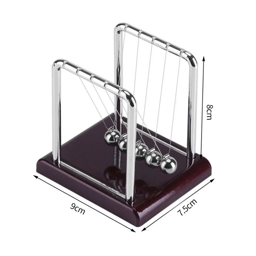 Cradle Balance Steel Balls School Teaching Supplies Science Physics Science Pendulum Desk Toy Gifts Home&Office Decoration