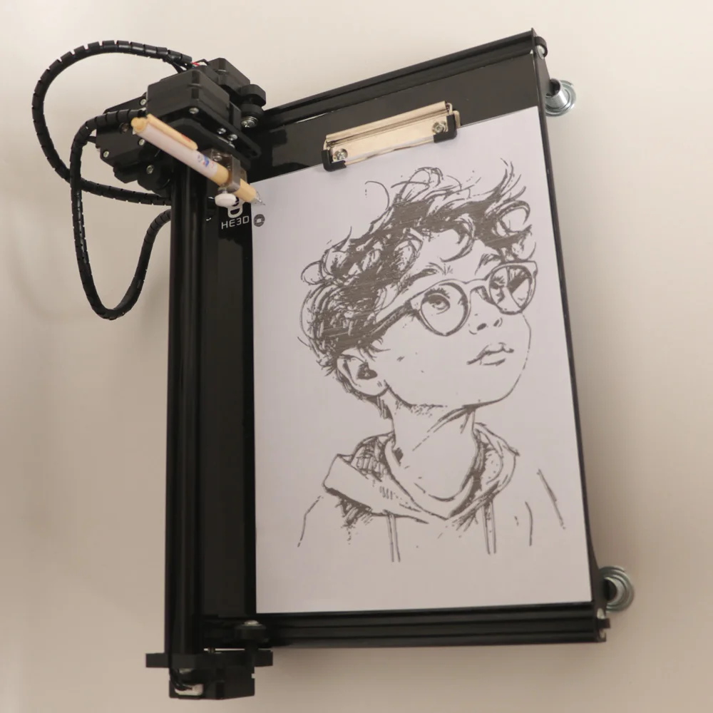 

Automatic writing machine robot line drawing machine Plotter copying machine automatic support Vietnam language