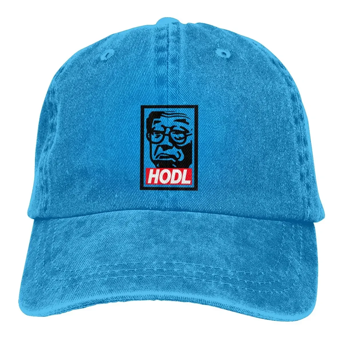 

Adjustable Solid Color Baseball Cap Hodl - Satoshi Nakamoto Bitcoin Washed Cotton Lunatic TERRA LUNA crypto Sports Woman Hat