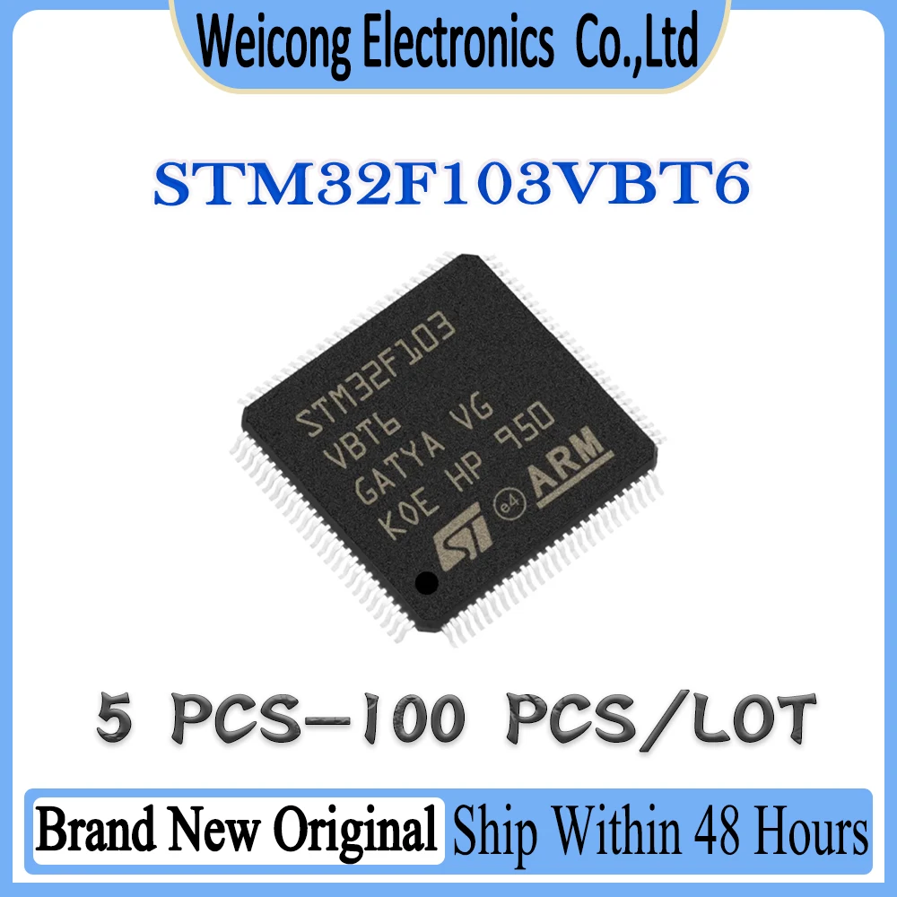 

STM32F103VBT6 STM32F103VBT STM32F103VB STM32F103V STM32F103 STM32F10 STM32F1 STM32F STM32 STM3 STM ST IC MCU Chip LQFP-100