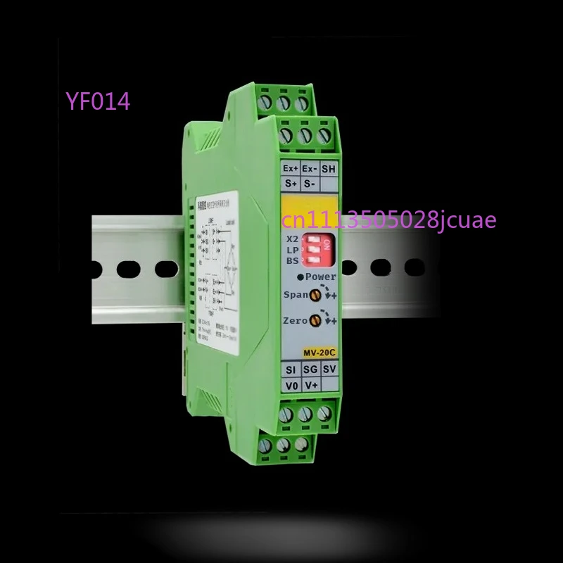 Precision Weighing Transmitter, Strain Bridge Force Pressure Tension mV Signal , Output 0-20mA ±10V