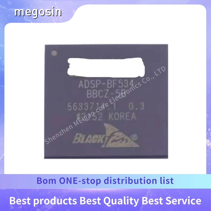 1PCS/LOT ADSP-BF534BBCZ-5B ADSP-BF534BBCZ ADSP-BF534 BGA208 Digital signal processor chips in stock