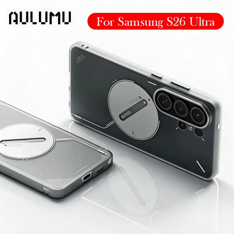 

Aulumu Transparent Case For Samsung S26 Ultra Airbag Back Cover Case for SAMSUNG S26 ULTRA