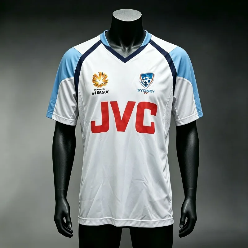 Retro Sydney 07‑09 Football Jersey Men Youth Kids Quick‑Dry Short Sleeve Australian League Classic Match Fan Soccer Uniform