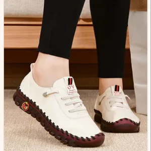 2023 Women's Smooth Shoes New Orthopedic Moccasins Woman Sewled Sliding at Ballet Apartments for Women Nurse Medical Shoes 10 Main Sales Women's Orthopedic Sneakers - №9