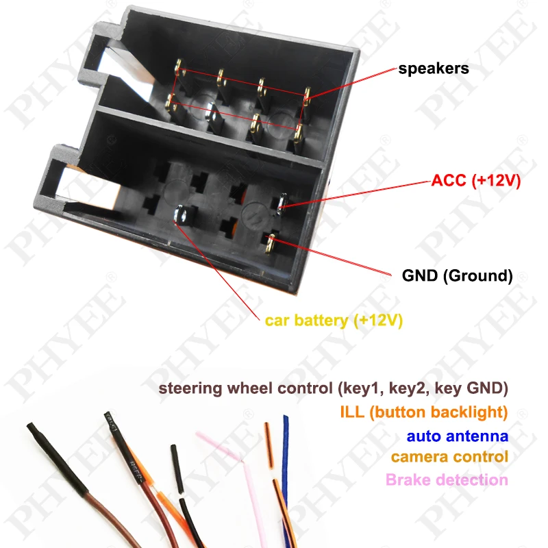 Adattatore ISO Carav 12-022 Per Autoradio – Compatibile Con Toyota, Lexus E Daihatsu
