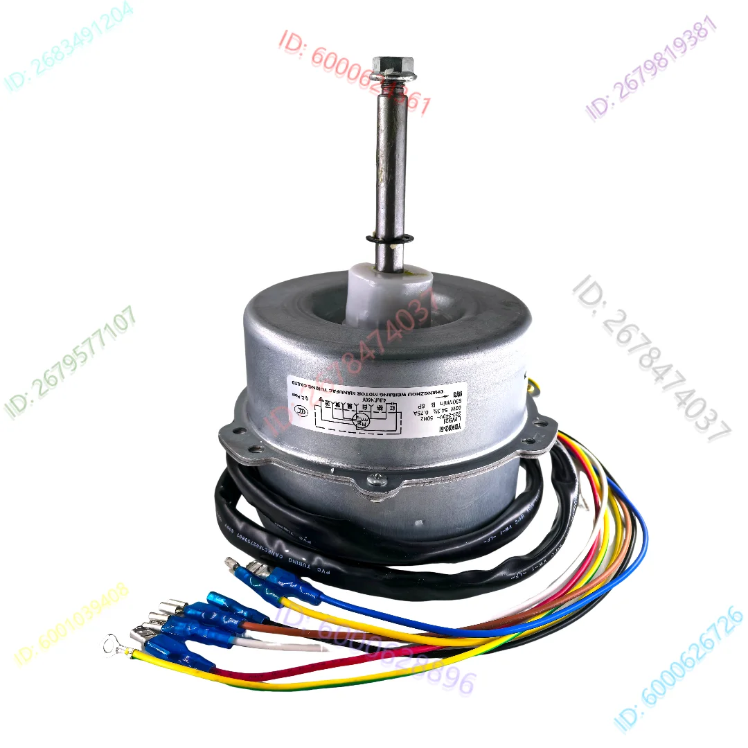 

new for air conditioner motor YDK75-6I LW92I-1 YDK92-6I Fan motor