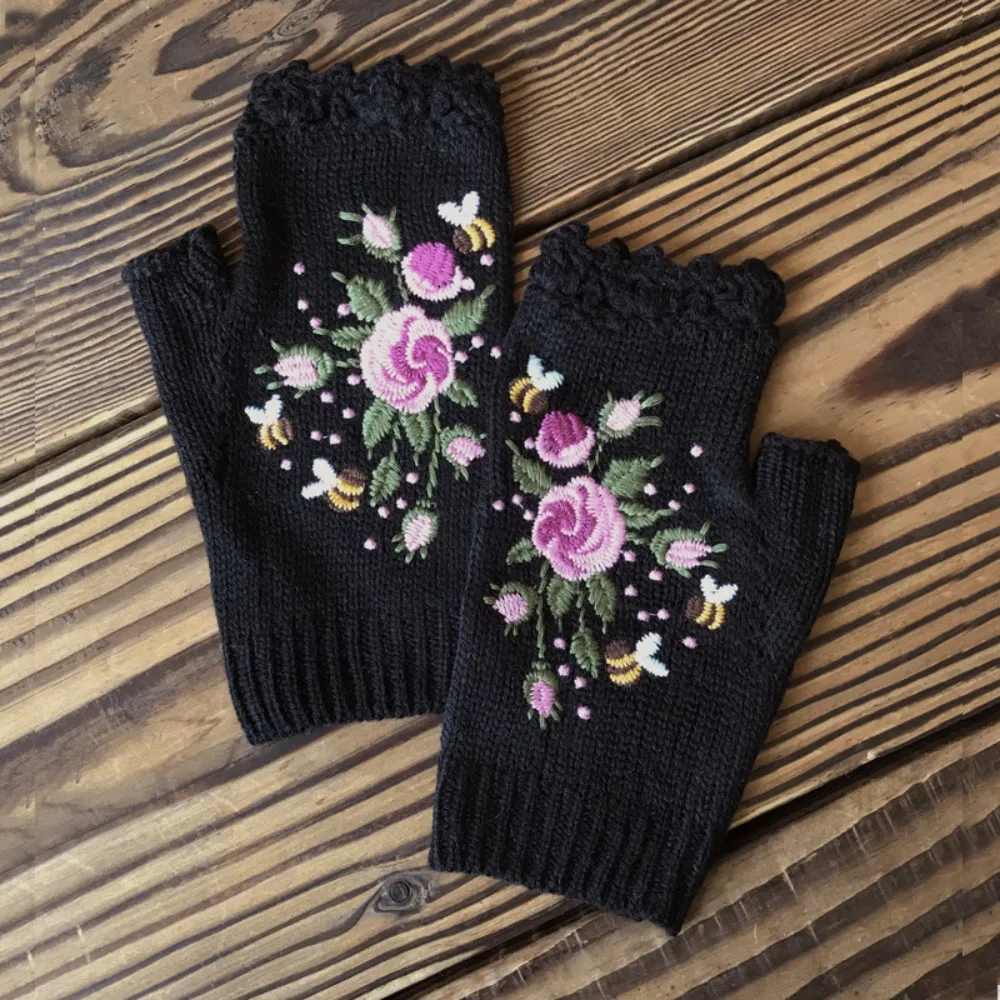 luvas-de-la-vintage-bordadas-com-abelhas-e-flores-estilo-coreano-a-prova-de-vento-para-inverno-e-atividades-ao-ar-livre