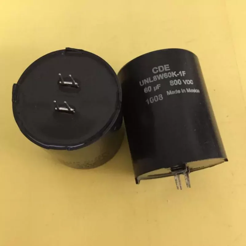 CDE 800V 60UF Gallbladder Machine Filter, Fever Non Polarized Capacitor Made in Mexico