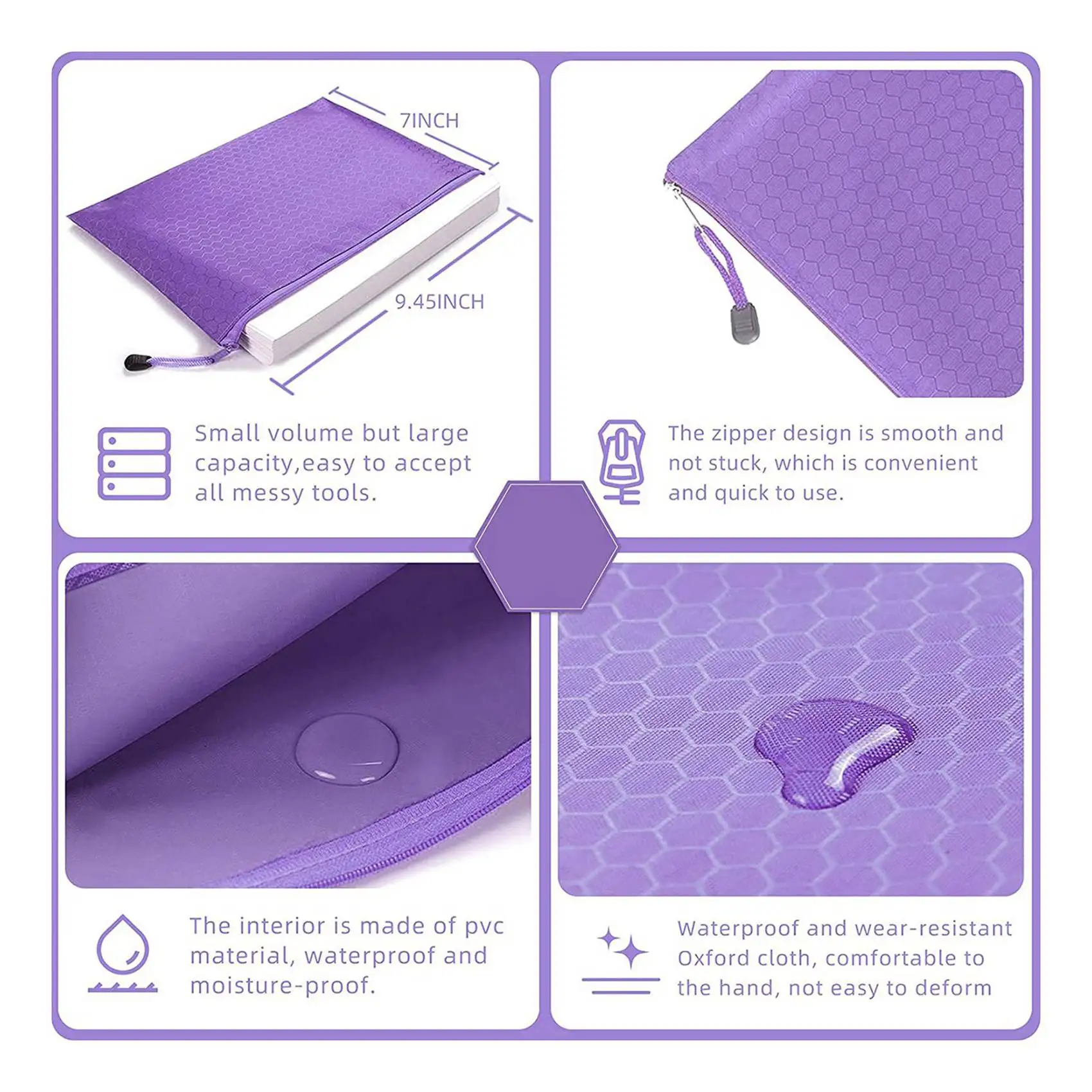 AA19 2 مجموعة DIY أدوات الطلاء الماس الماس النقاط اكسسوارات كيت ، صندوق التطريز الماس مع 56 فتحات للرسم الماس #1