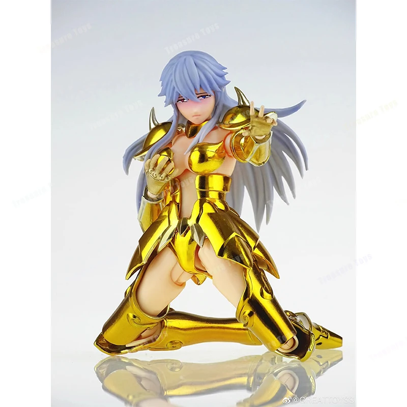 GT Saint Seiya Myth Cloth Ex Scorpio Geraldine Widder Dolores Fische Venus Ritter des Tierkreises Anime Actionfigur Individuelles Spielzeug