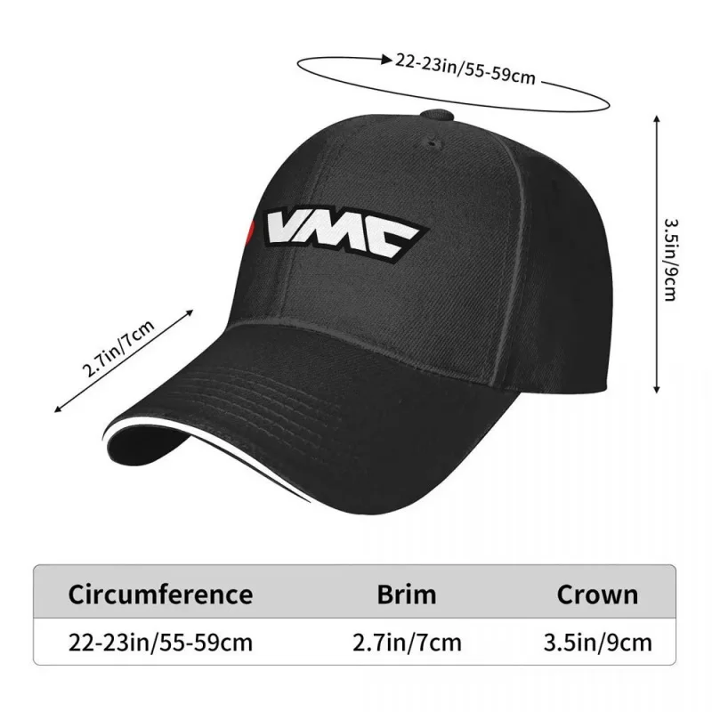 VMC Sport Sandwich Baseball Cap Unisex Adjustable Snapback Hat Multiple Colors