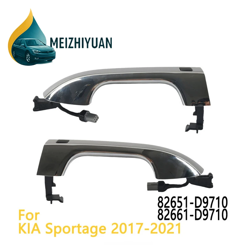 

Driver and Passenger Side Outside Door Handle for Kia Sportage 2017 2018 2019 2020 2021 Replace 82651-D9710 82661-D9710