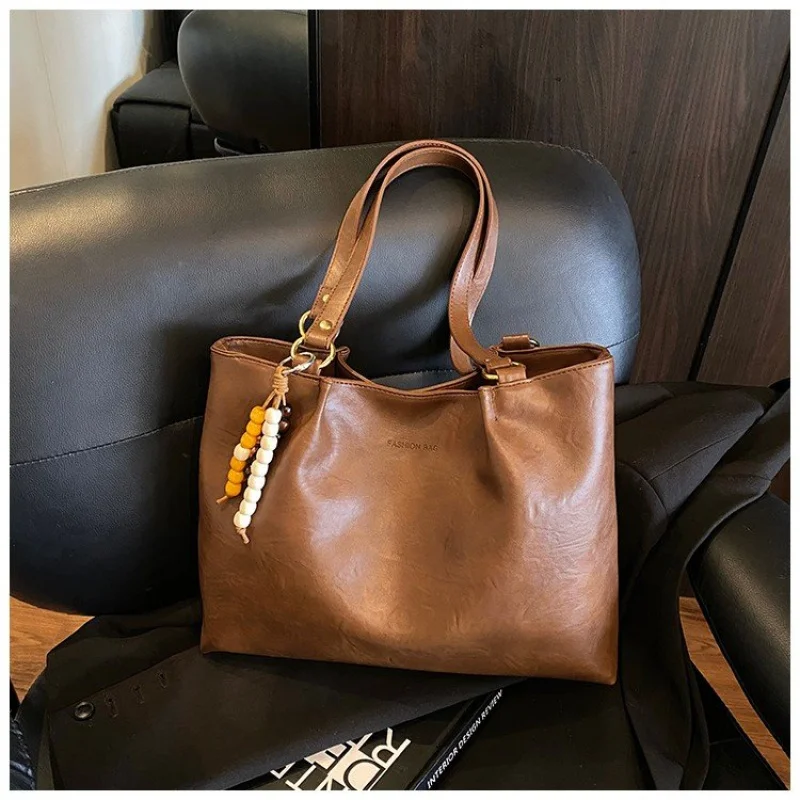 Women's Tote Bag Made Of Octa-Printed Leather Boasting Casual Luang Prabang Commuter Vintage Lightweight Look​