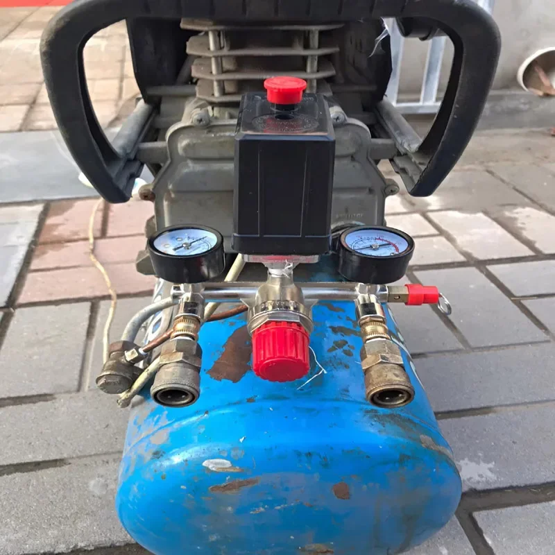 

Аксессуары для воздушного компрессора Кронштейн Bama в сборе Кронштейн переключателя давления с одним отверстием Манометр Предохранительный клапан Клапан Bama