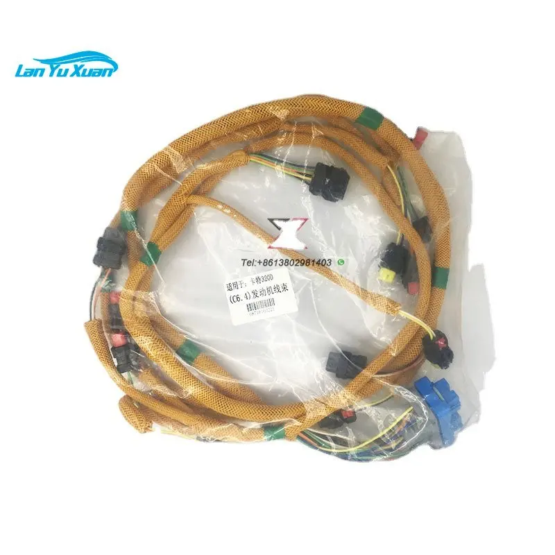 

ORIGINAL quality CAT E320D Excavator Engine\& parts wire Wiring Harness C6.4 296-2617