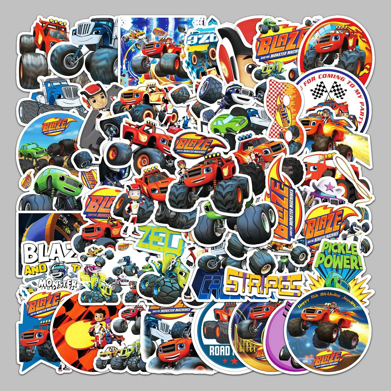 50pcs Blaze of Glory Series Graffiti Stickers Suitable for Helmet Desktop Wall Decoration DIY Sticker Pack Wholesale