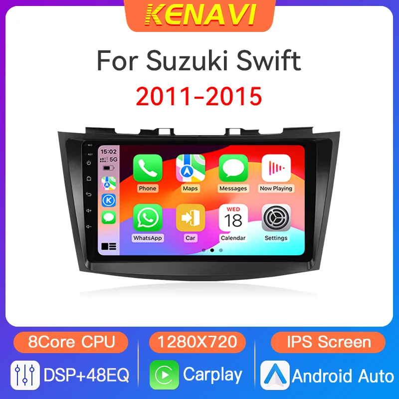 

2Din Android Car Stereo Radio Multimedia Player For Suzuki Swift 4 2011 2012 2013 2014 2015 GPS RDS FM BT Carplay Auto Head Unit