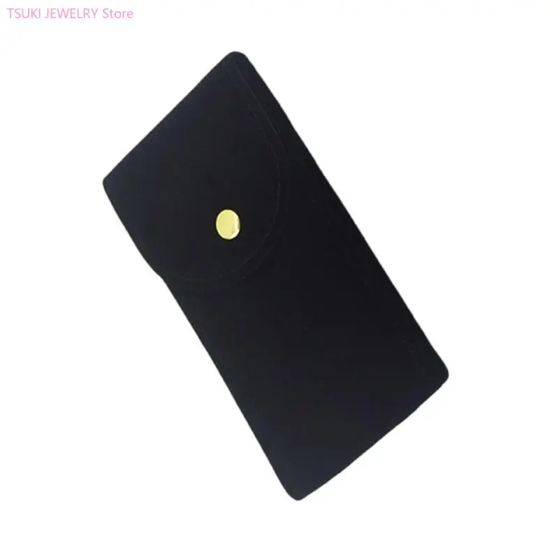 62KE Small Watch Storage Travel Watch Protector Velvets Travel Case Portable Watch Men Watch Case for Watch