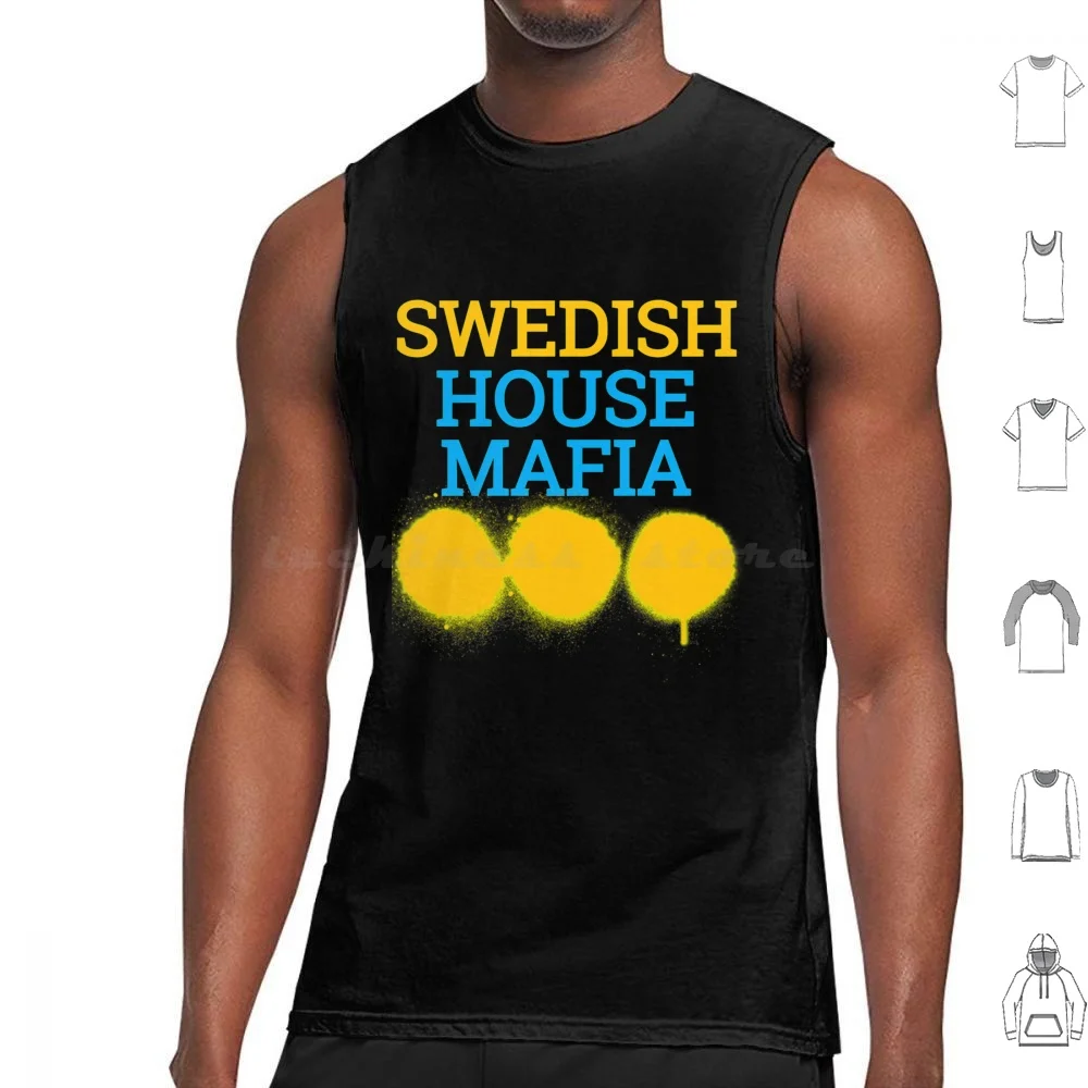 Casa sueca Mafia regalo camisetas sin mangas esenciales estampado algodón Alesso casa sueca Mafia casa sueca Mafia 2020 sueca