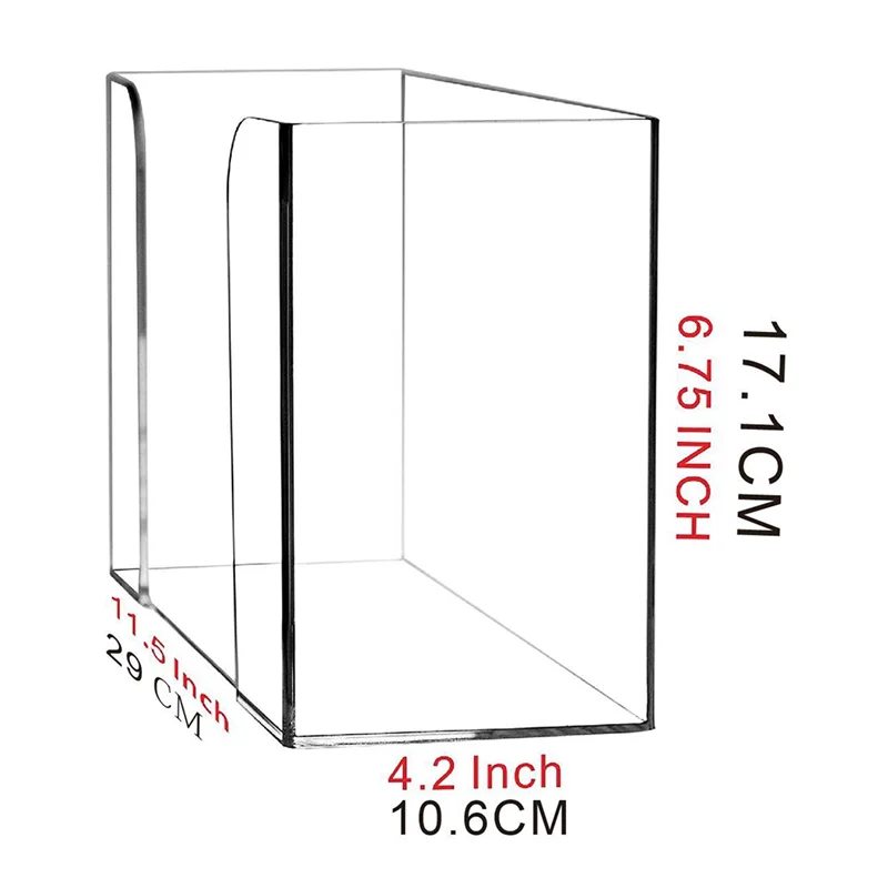 جديد 2 قطعة موزع المناشف الورقية كونترتوب واضح حامل مناديل منشفة الضيوف ل Z-Fold C-Fold أو المناشف الورقية متعددة الطي