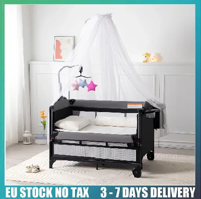 Baby Newborn Bassinet Baby Bed Cribs for Baby Foldable Bed Multifunctional
