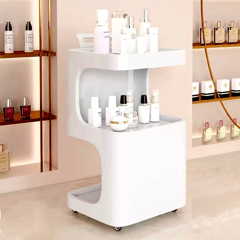 

Storage Rolling Cart Trolley Beauty Makeup Hotel Tattoo Salon Trolley Hairdressing Salon Furniture Chariot De Salon LLST