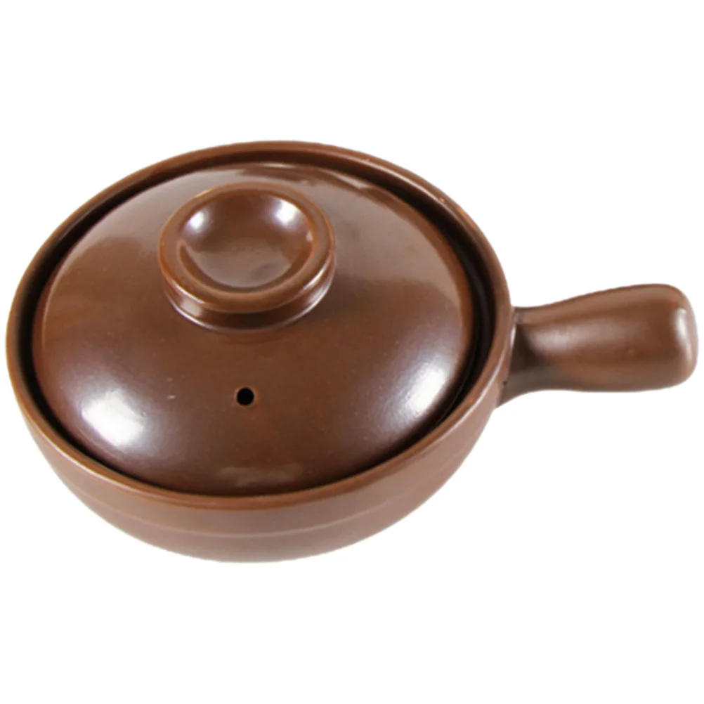 طبق طاجن من السيراميك الليثيوم 2.5 لتر سطح أملس مقاوم لدرجات الحرارة العالية حتى توزيع الحرارة لأرز الدجاج المطهو ببطء