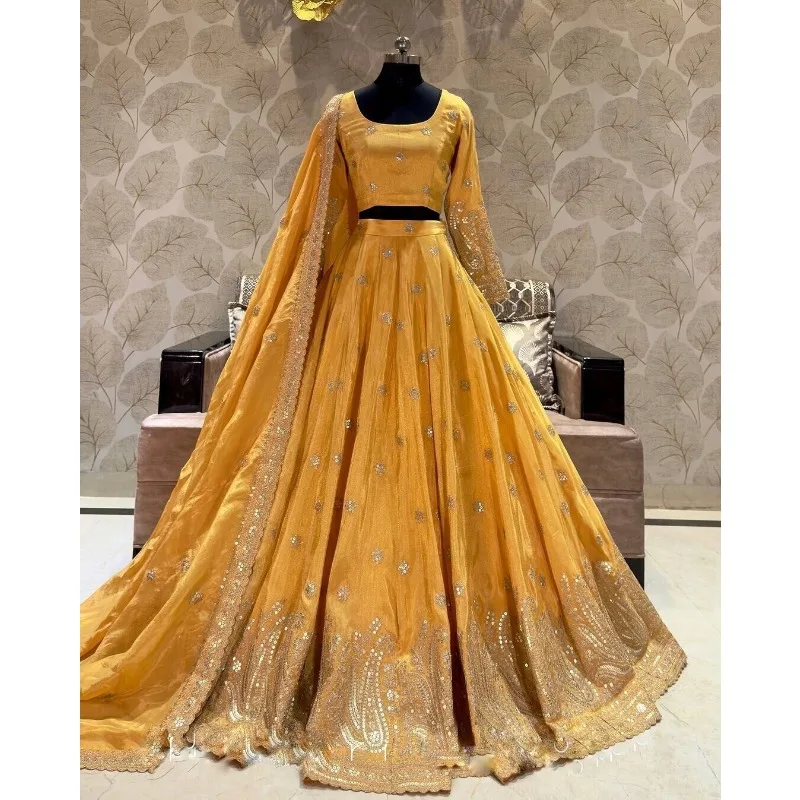 

Lehenga CholI Bollywood Wedding Party in India Pakistani Wear Readymade