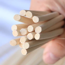 2.5-12mm Diameter 500g Natural Indonesian Real Rattan Core Round Cane for Chair Repairing Basket Furniture Material DIY Making