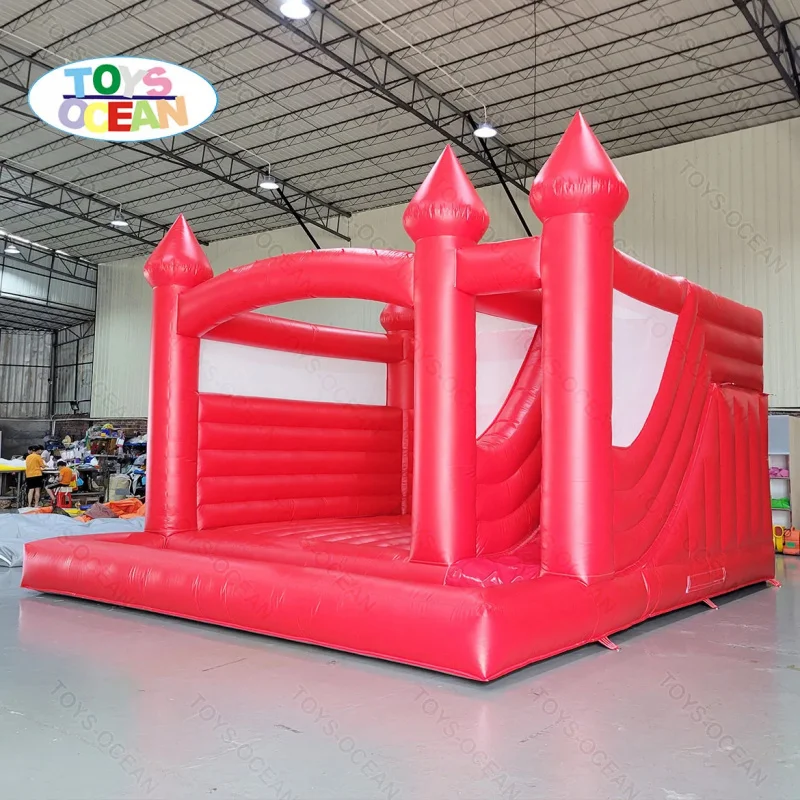 Large Slide Inflatable Bounce Slide With Ball Pit Pool Giant Kids Jump Combo Outdoor Indoor Water Play Fun