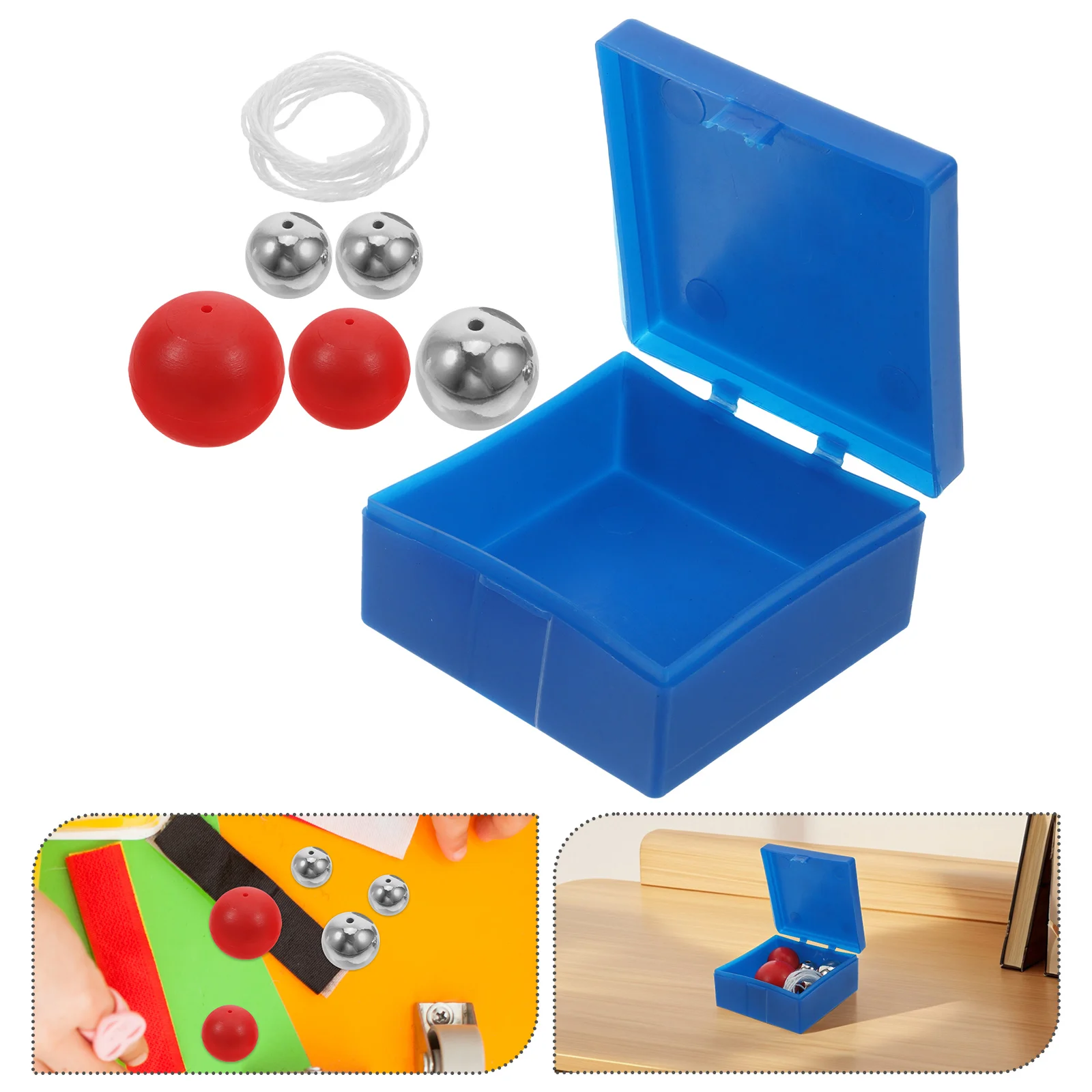 

1 set 1 set Ball Set For Physics Mechanics Lab Equipment Classroom Teaching Aid Pendulum Science Experiment Apparatus Kit Tool