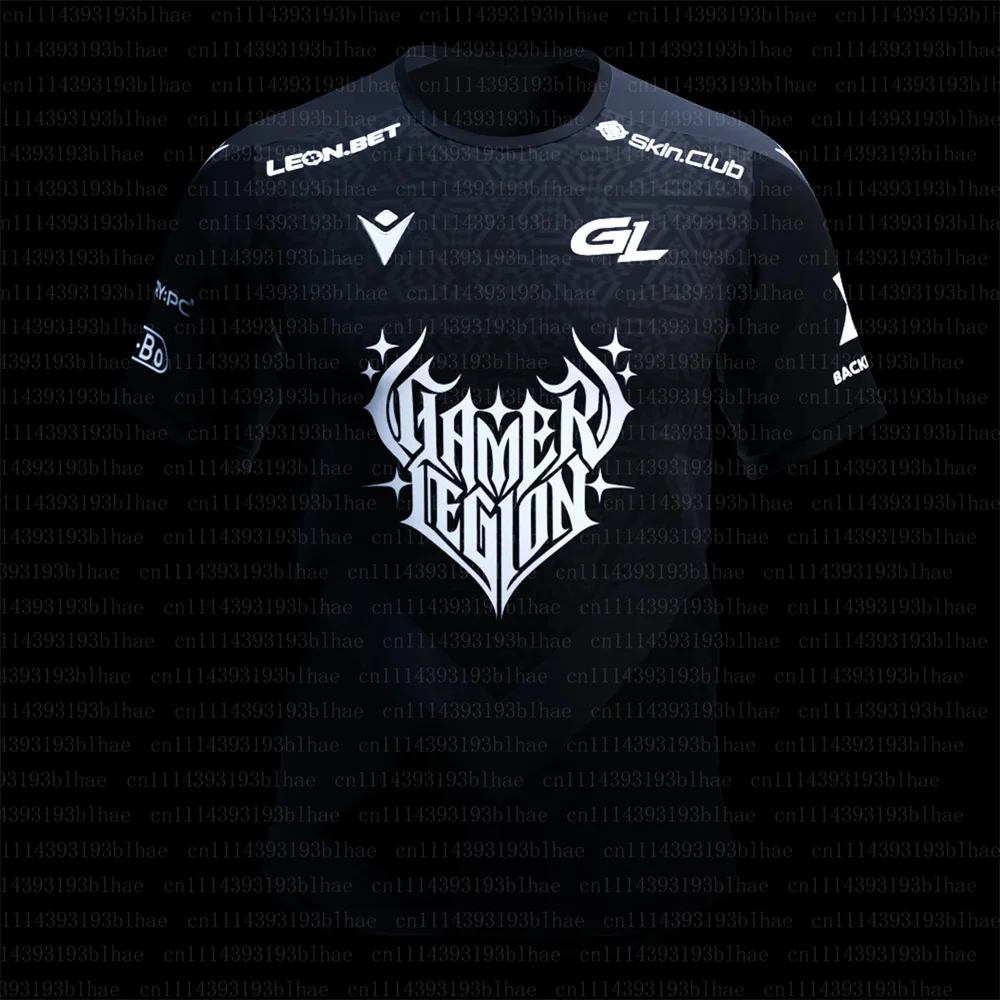 Nueva Camiseta del Club de Esports Gamerlegion 2026, Liga Mayor de Juegos CS2, Ropa Deportiva para Hombre, Camisetas Rez Snax Training GL Personalizadas
