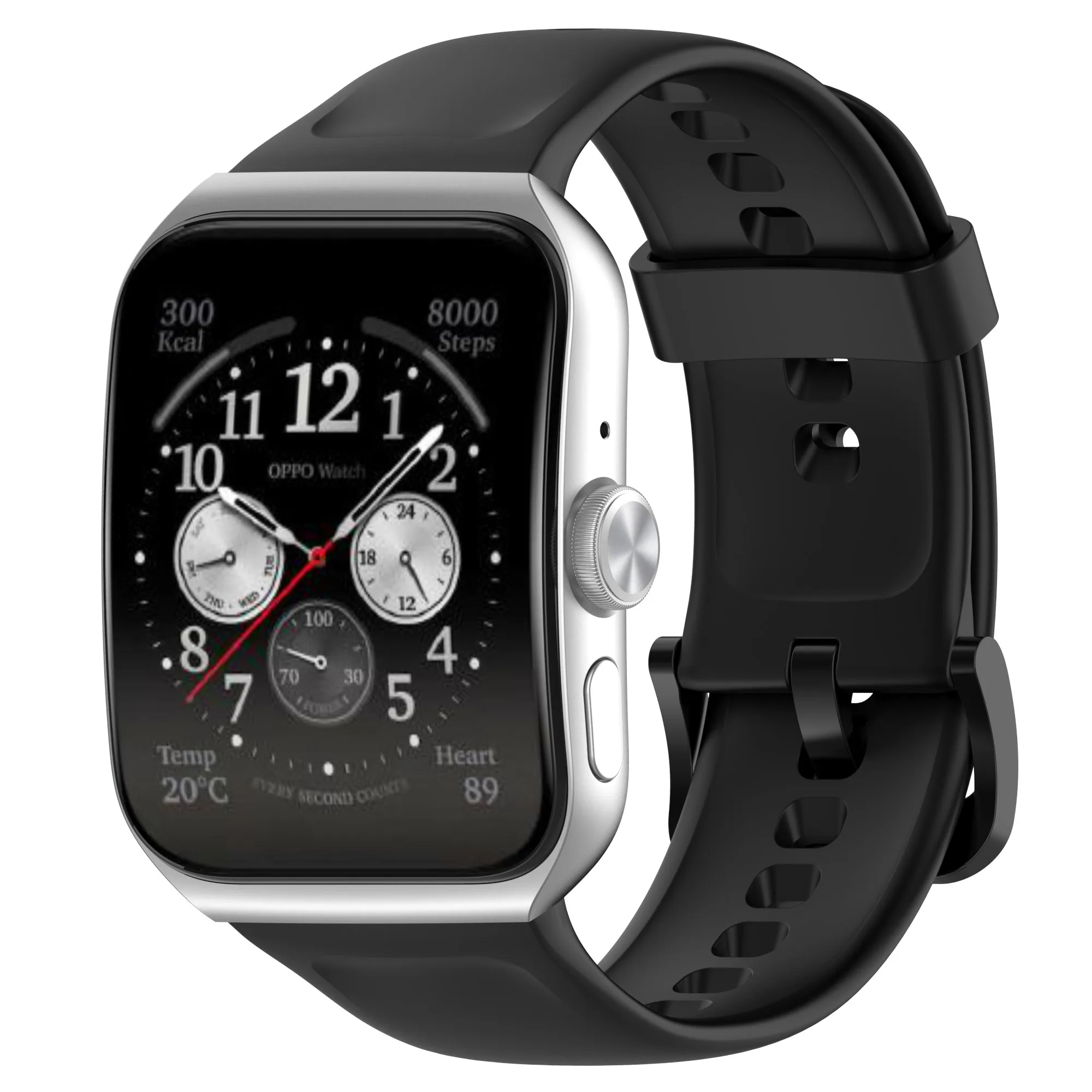 Silicone Mềm Thể Thao Ban Nhạc Cho Oppo Watch3pro Serie 51MM Cao Su Dây Quai Đeo Thông Minh Oppo Watch3pro 51MM phụ Kiện