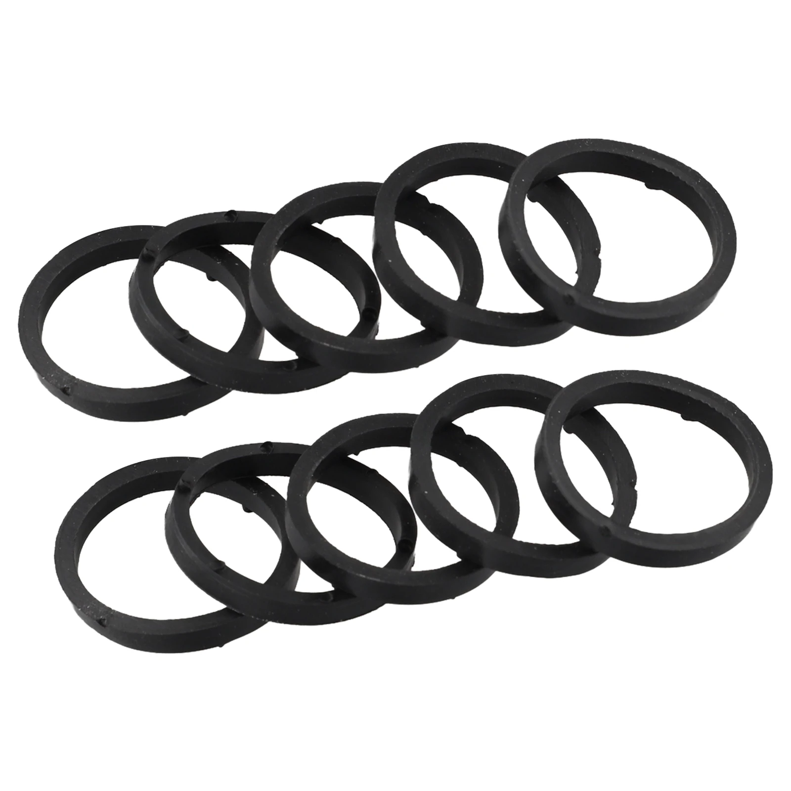 10/20 Stück Ersatz-O-Ringe, Gummi-Unterlegscheiben für 1 Spinlock-Hantelmutter, Fitness-Zubehör, langlebig, praktisch, Kunststoff, schwarz, 25 mm – Detail 9