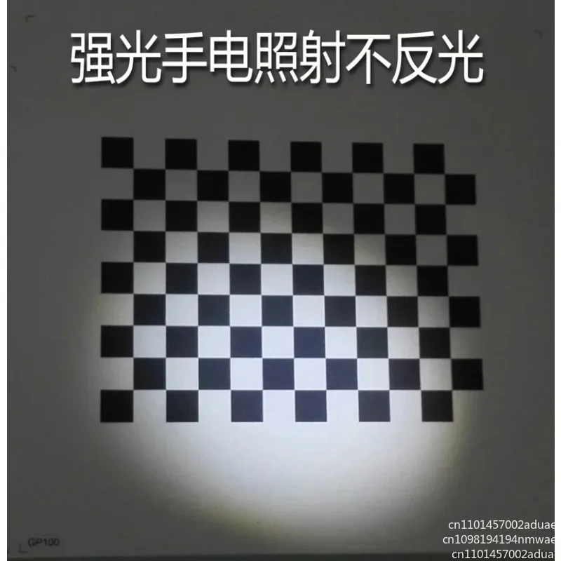 Checkerboard Alumina Calibration Plate Diffuse Reflection Opacity Square  Array 12*9mm Check Visual Optical Correction Board