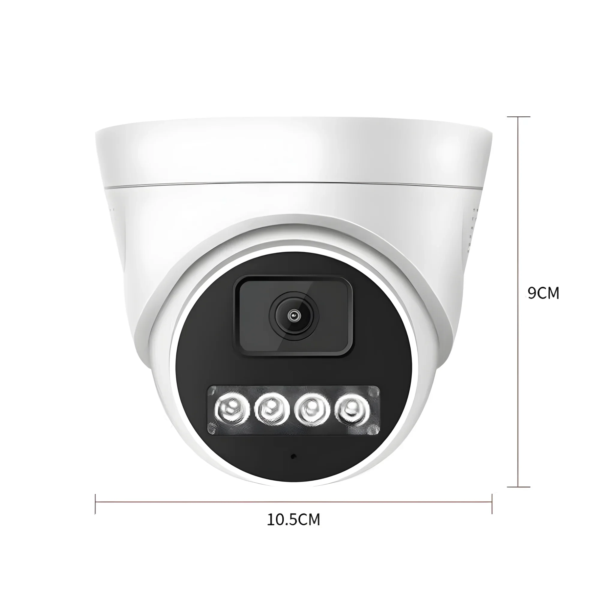 4MP 1920*1080P 8MP 5MP AHD CCTV Dome Camera CVI TVI 4in1 Full Color/Infrared Coaxial HD Auto Warming Indoor For Home