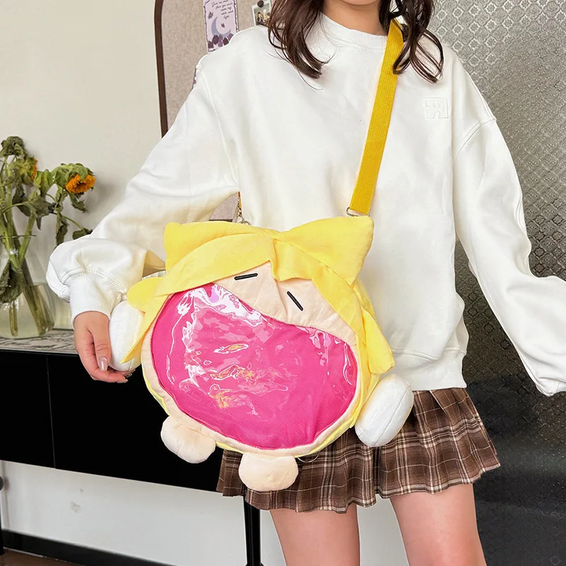 Anime Umhängetasche Heartache Tasche Kagamine Rin Kawaii Dekorieren Kagamine Len Mädchen Große Kapazität Lagerung Tasche Mädchen Festival Geschenk